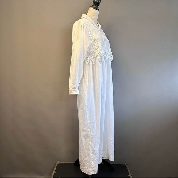 Covenant Apparel Vintage Long Baptism Gown 80s Sz S - Picture 4 of 11